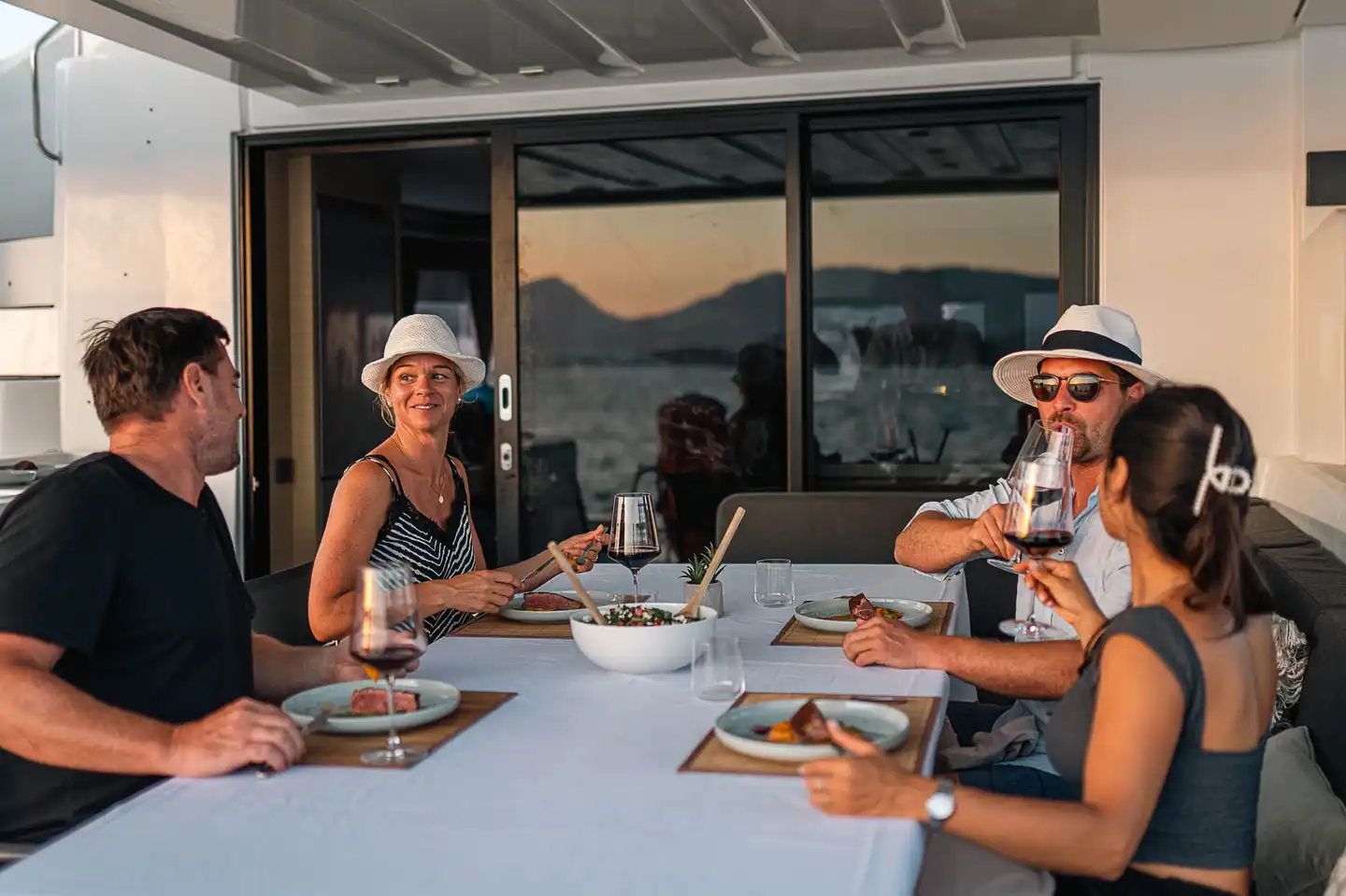 Luxus-Segelreise mit Freunden