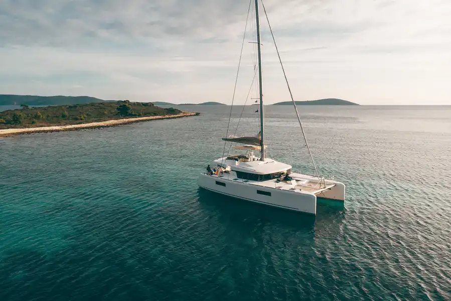 Ankern in der wunderschönen Ankerbucht