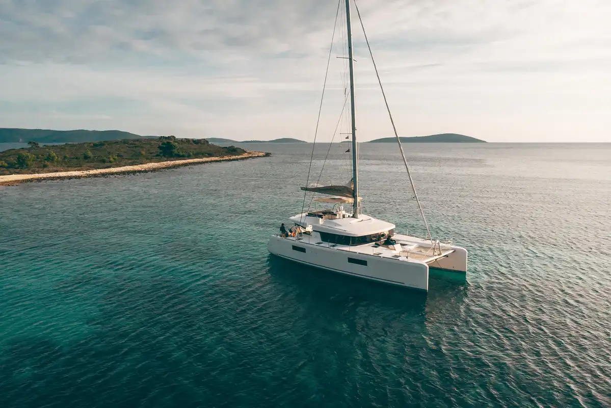 Ankern in der wunderschönen Ankerbucht