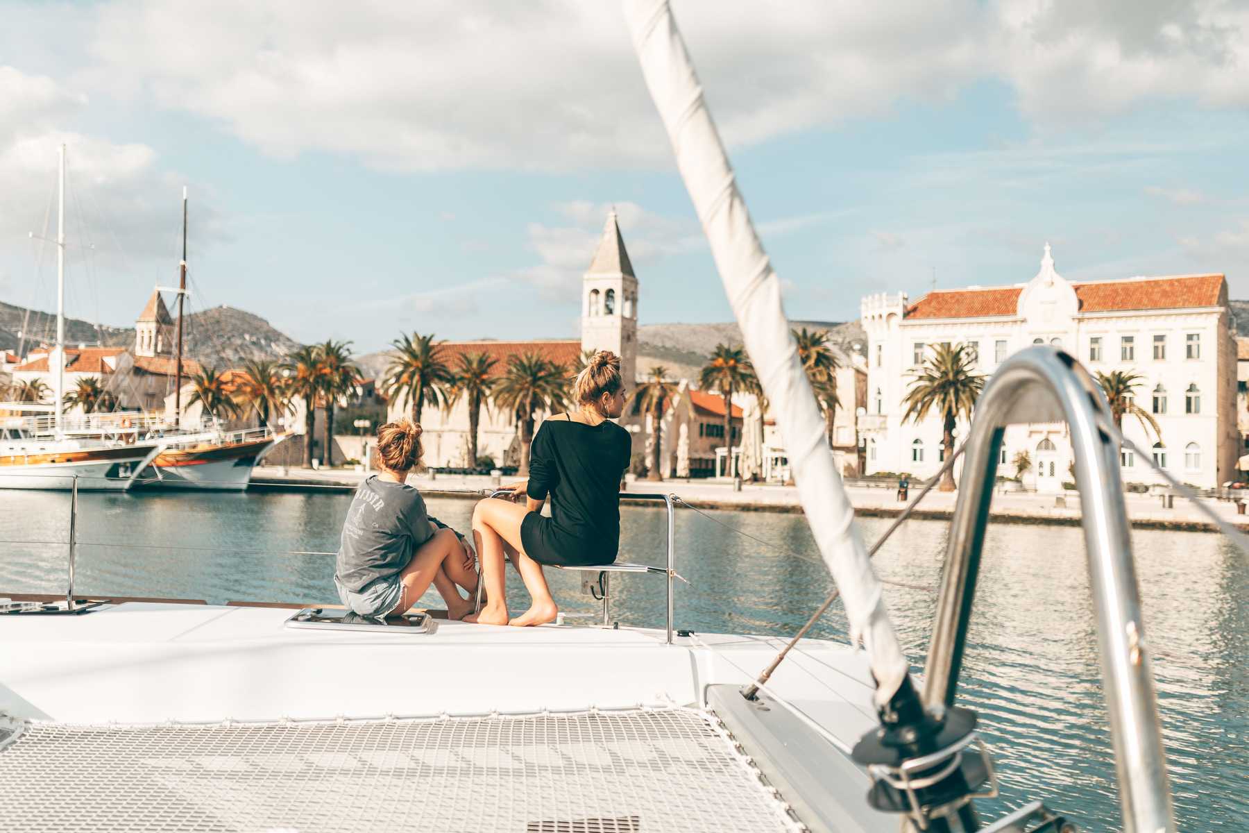 Sightseeing beim Kojencharter Törn