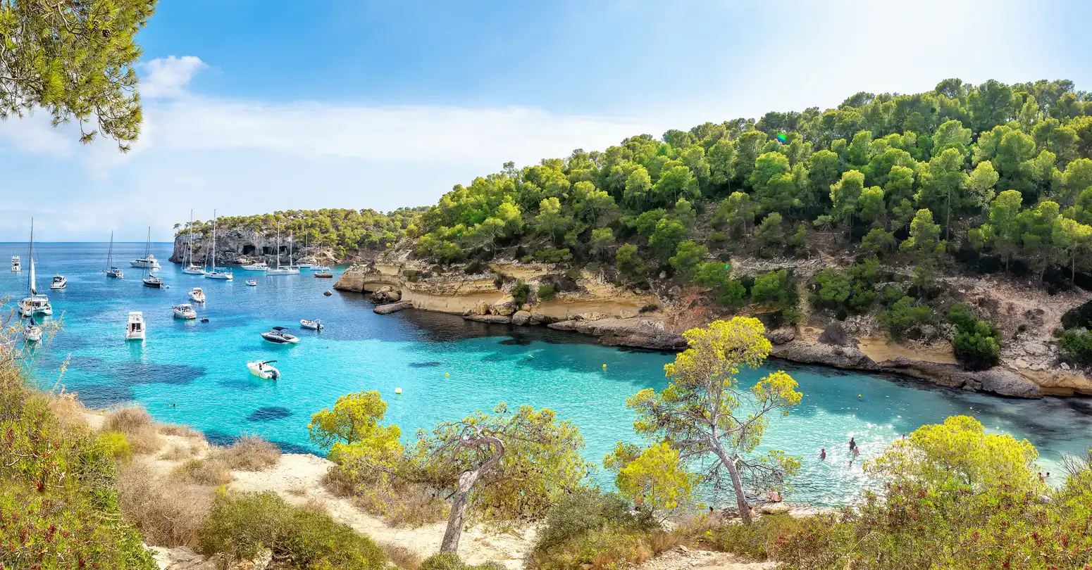 Wunderschöne Ankerbuchten von Mallorca