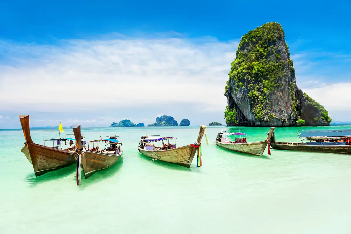 Schöne Bucht in Thailand
