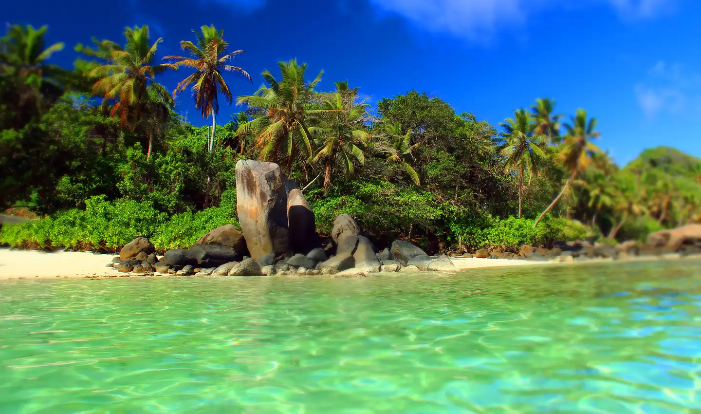 Ankerbucht der Seychellen