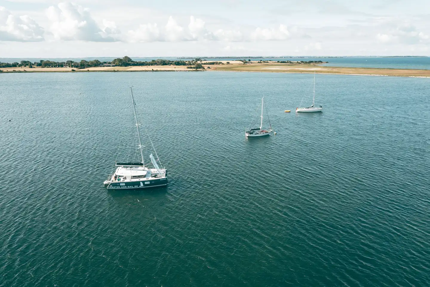ruhiges Ankern in der Ostsee