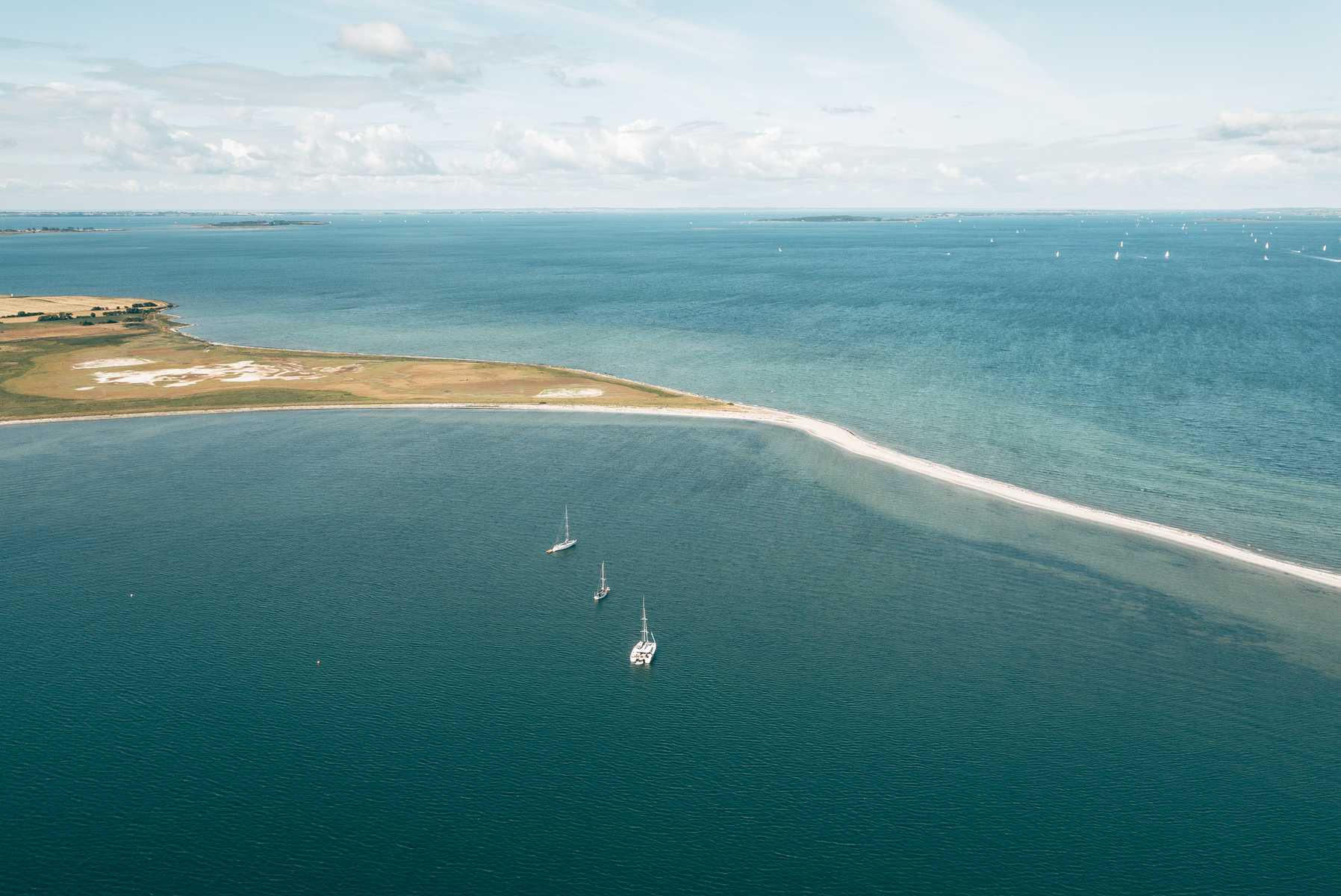 Ankern beim Mitsegeltörn nach Dänemark