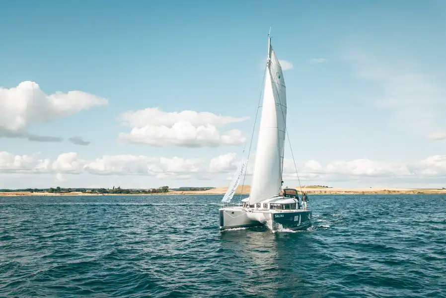 Unter Segeln über die Ostsee