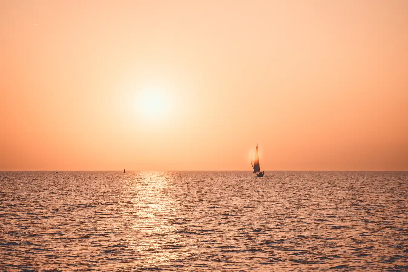 Die schönsten Sonnenuntergänge gibt es an der Ostsee