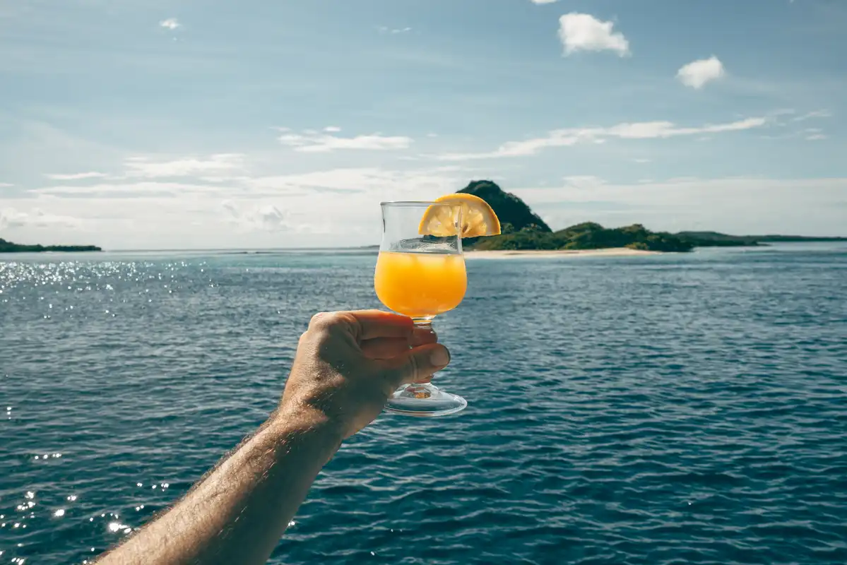 Genieße das Paradies
