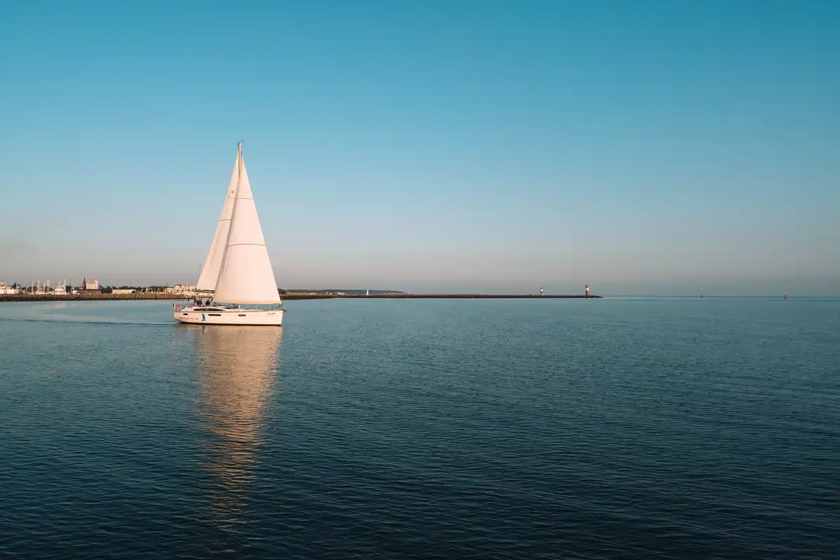 Entspannter Segeltörn vor Warnemünde