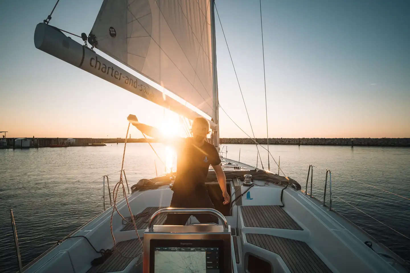 Vorfreude auf den Segeltörn auf der Ostsee