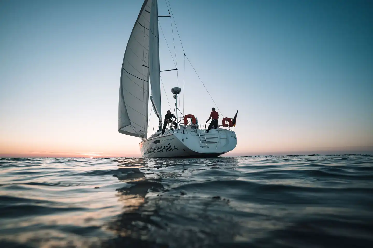 Sunsettörn auf der Ostsee