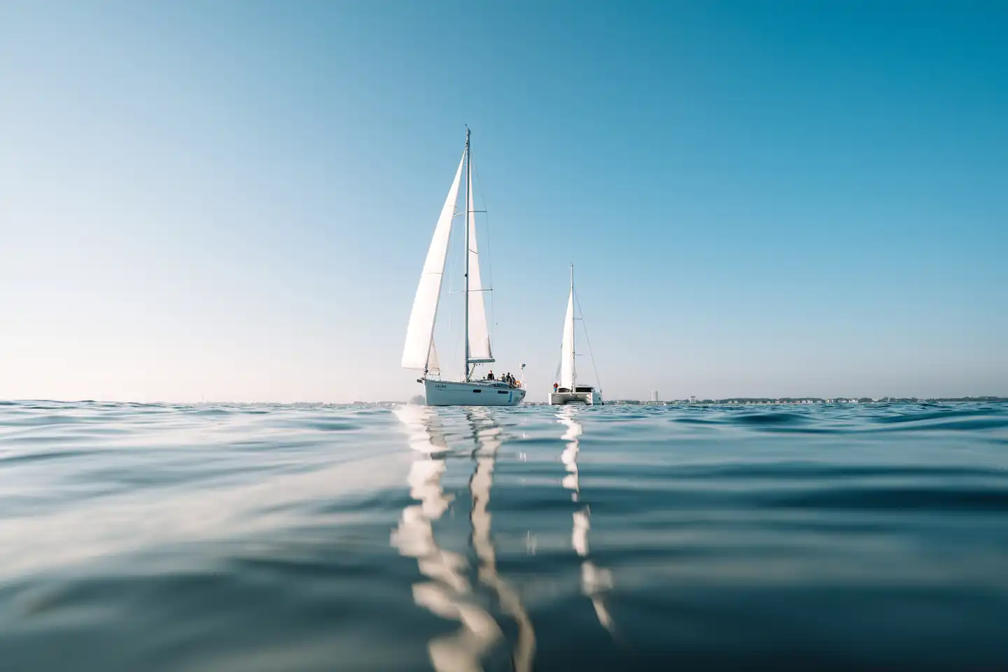 Gemeinschaftliches Segeln in größeren Gruppen auf der Ostsee