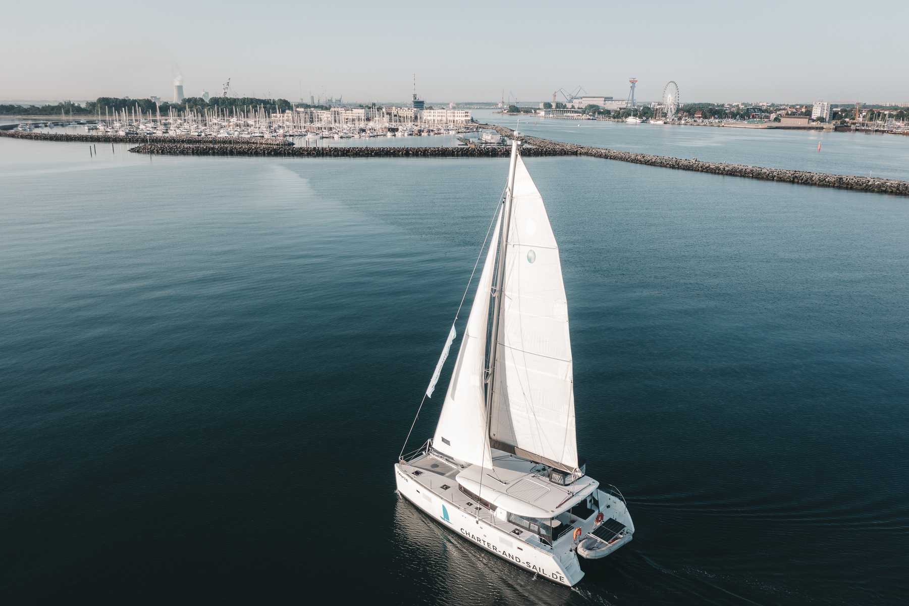 Segeln vor Warnemünde