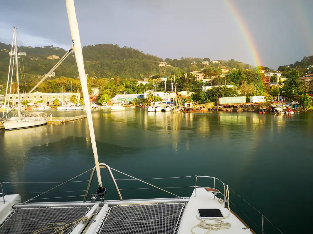 Regenbogen in der Karibik