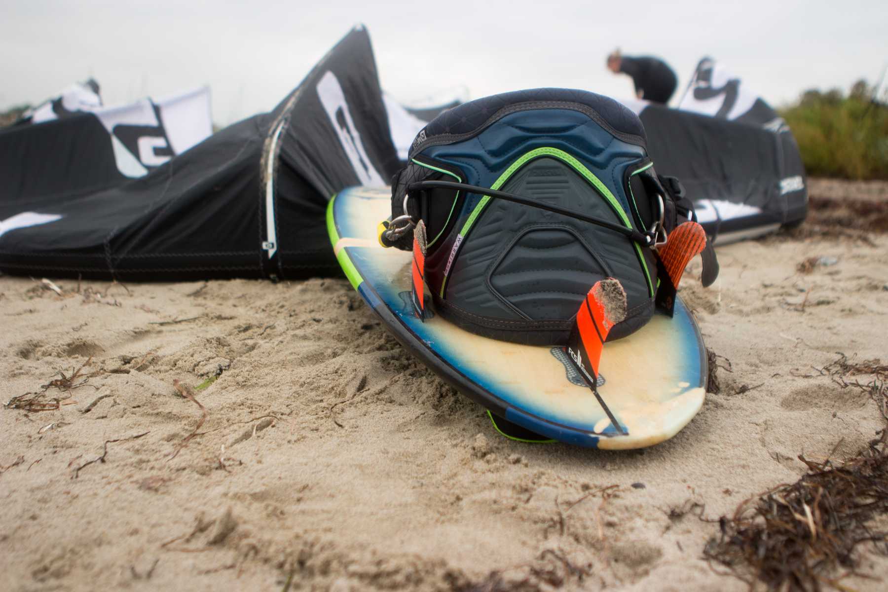 Kiten beim Kitecruise Ostsee