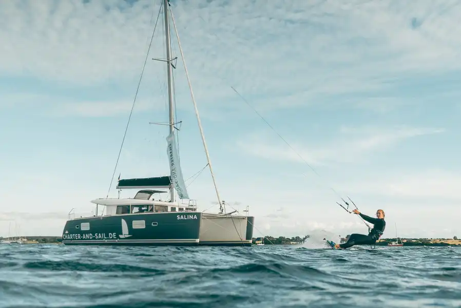 Einsame Kitespots finden wir beim Kite and Sail in der dänischen Südsee