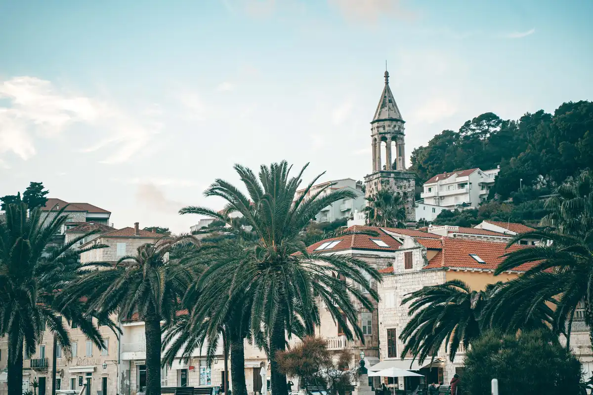 Historisches Stadtzentrum in Kroatien