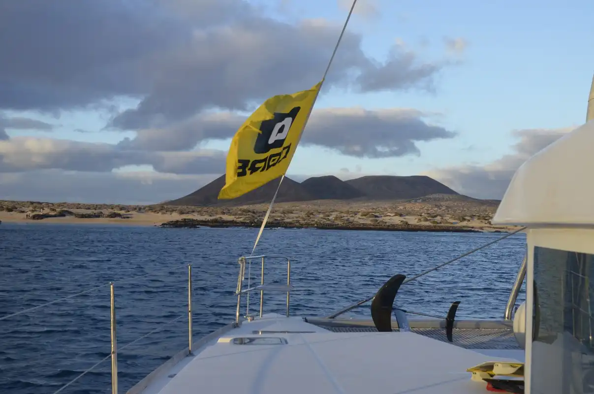Wunderschöner Ankerplatz vor La Graciosa