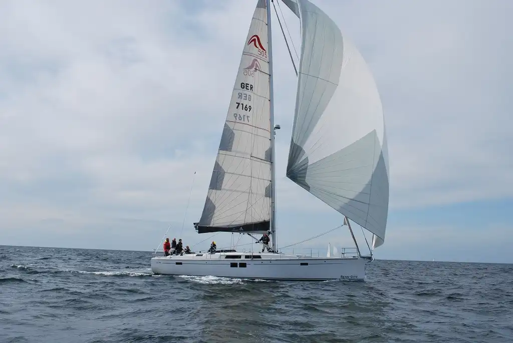 Unter Segeln auf der Ostsee