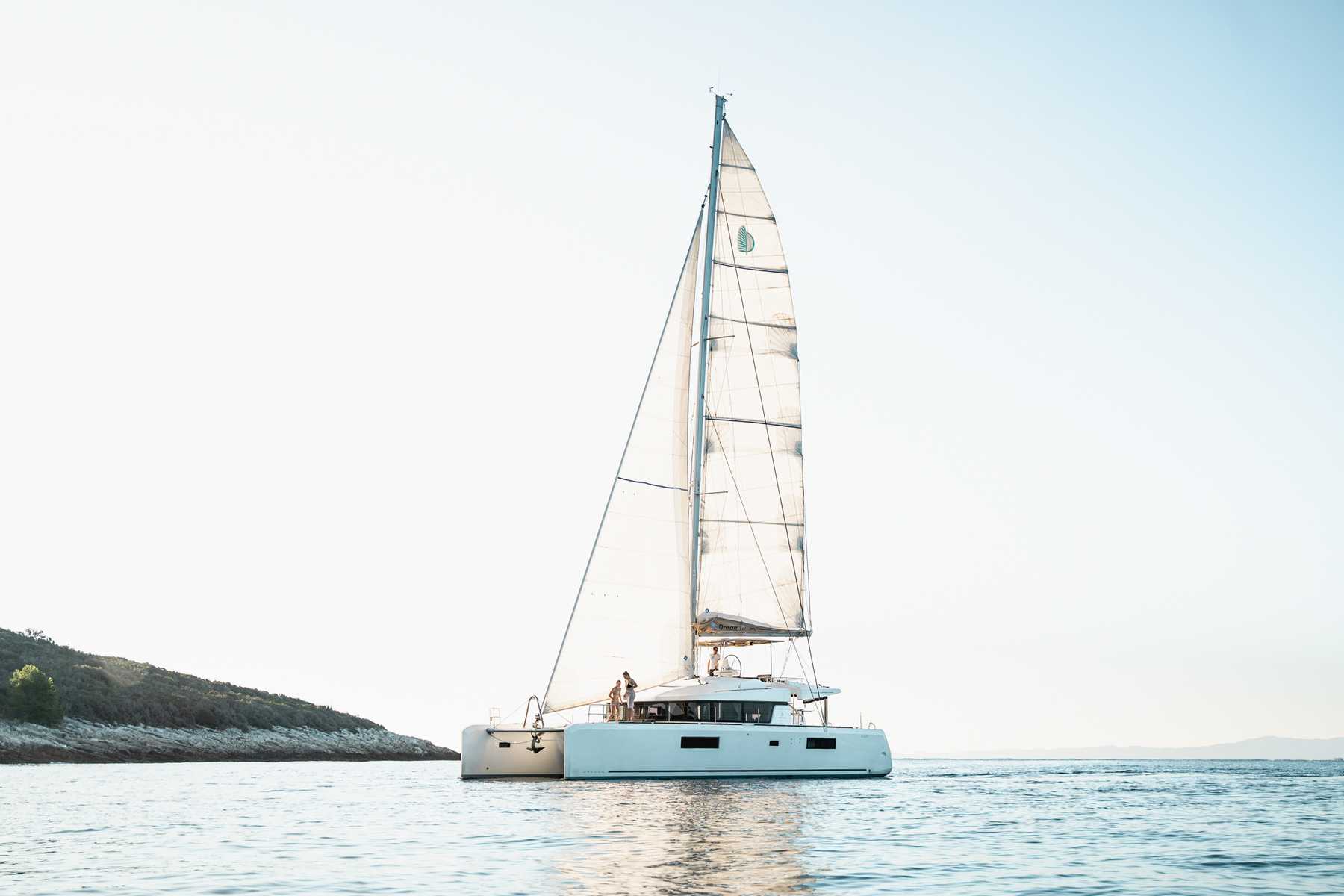 Individuelle Charter mit Skipper auf dem großen Katamaran