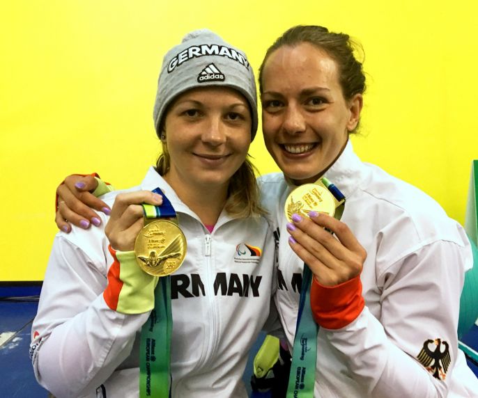 Denise Grahl (links) und Maike Naomi Schnittger Foto: DBS